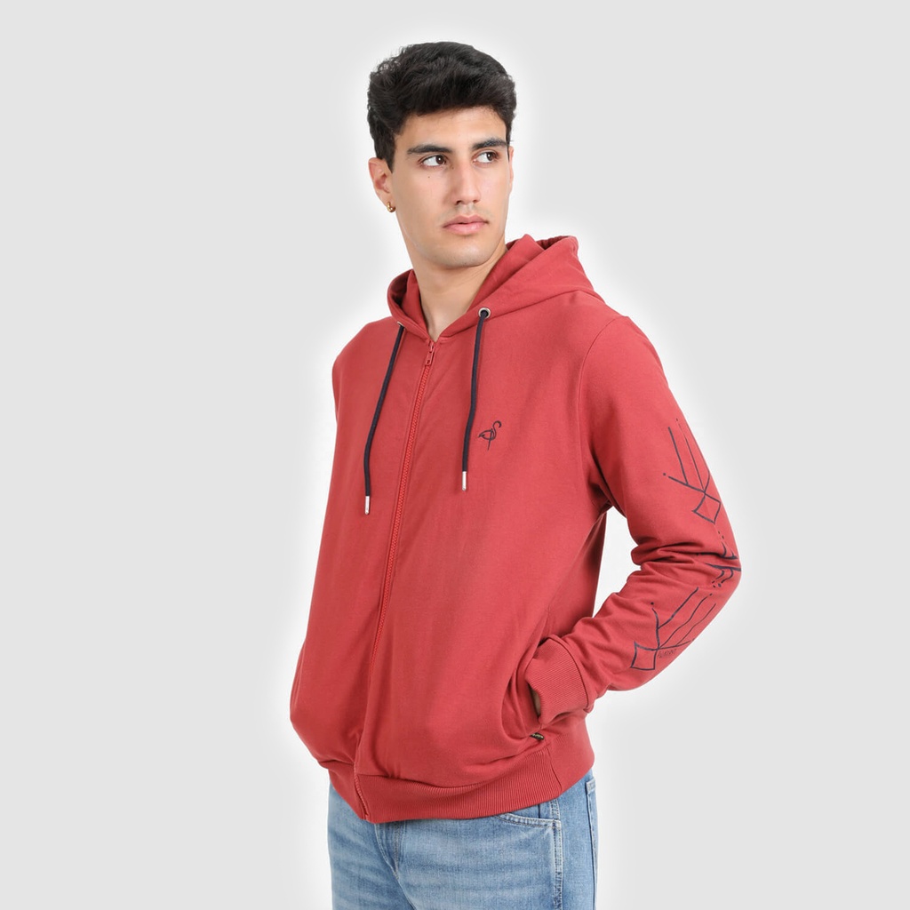 Hoodie zippé homme POUVOIR &amp; PUISSANCE