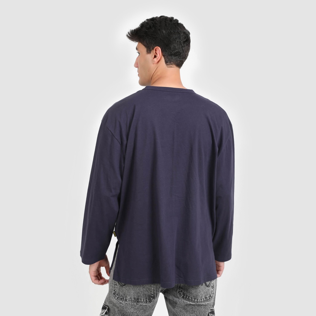 T-shirt oversized homme manches longues KONTAKT