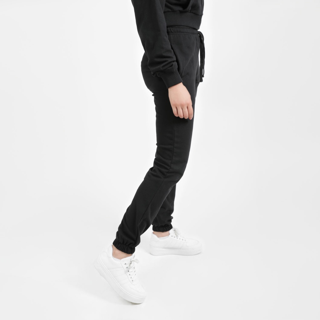 Jogger slim femme en molleton