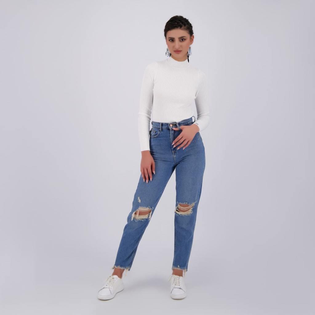 Mum jeans  femme - MAYA