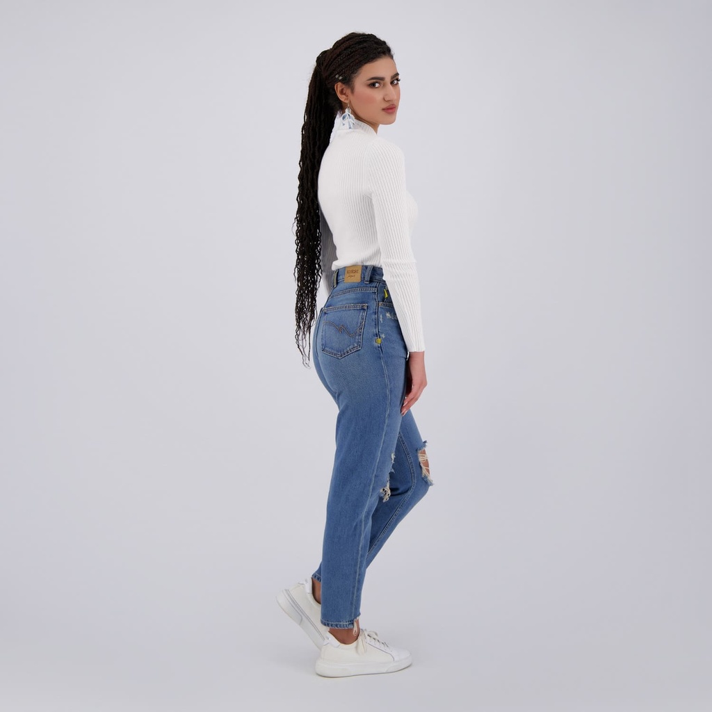 Mum jeans  femme - MAYA