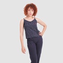 Ensemble femme bretelle et pantalon IMPRIME ETOILE