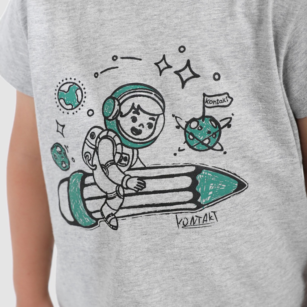 T-shirt bébé manches courtes SPACE BOY