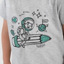 T-shirt bébé manches courtes SPACE BOY