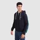 Hoodie zippé homme avec découpe FREEDOM