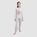 Pyjama fille manches longues POT CERISES