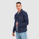 Regular jacket homme avec doublure matelassé en jeans - KENZI 2.0