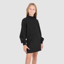 Robe sweat fille col cheminé IMPRIMÉ BERBERE