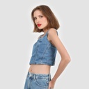 Top femme en jeans- BAHIA