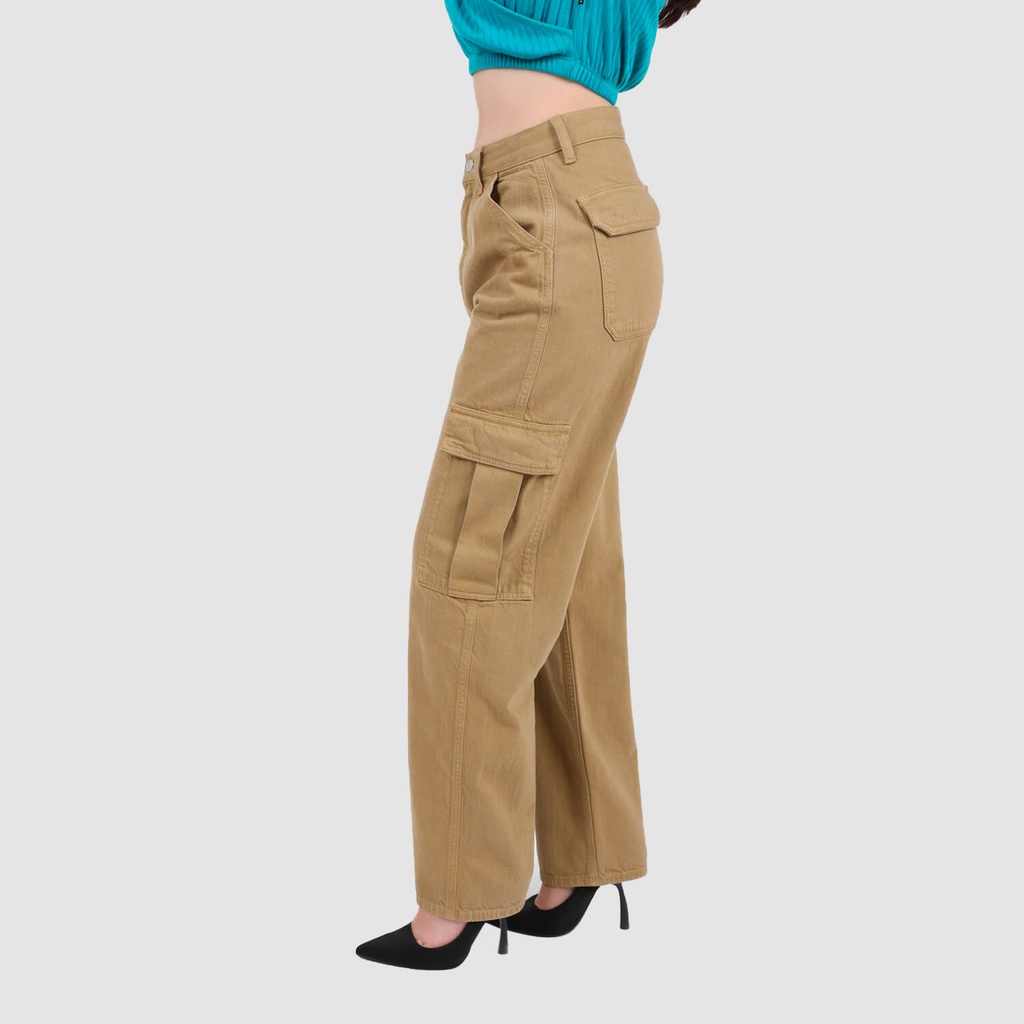 Pantalon cargo femme-KAMILA