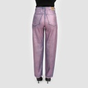 Straight jeans femme metallique -SARRA