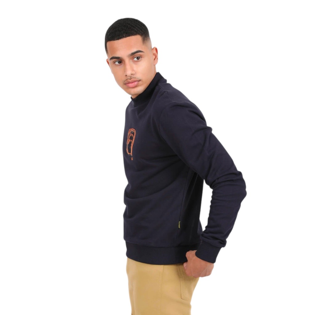Sweat homme col cheminé THE CAMEL