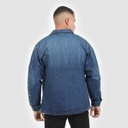 Workwear jacket homme en jeans-WAEL