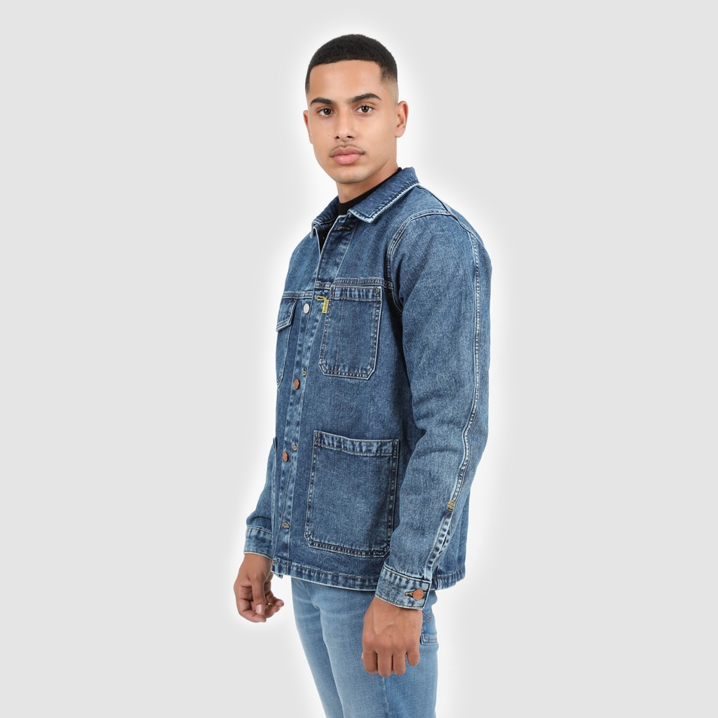 Workwear jacket homme en jeans-WAEL