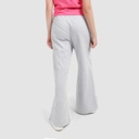 Jogger wide leg fille avec piping