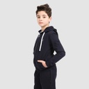 Hoodie zippé garçon avec broderie