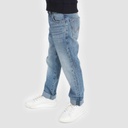 Straight jeans garçon avec revers