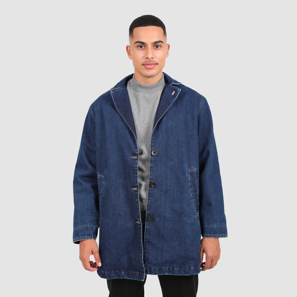 Manteau unisexe en jeans- MALEK