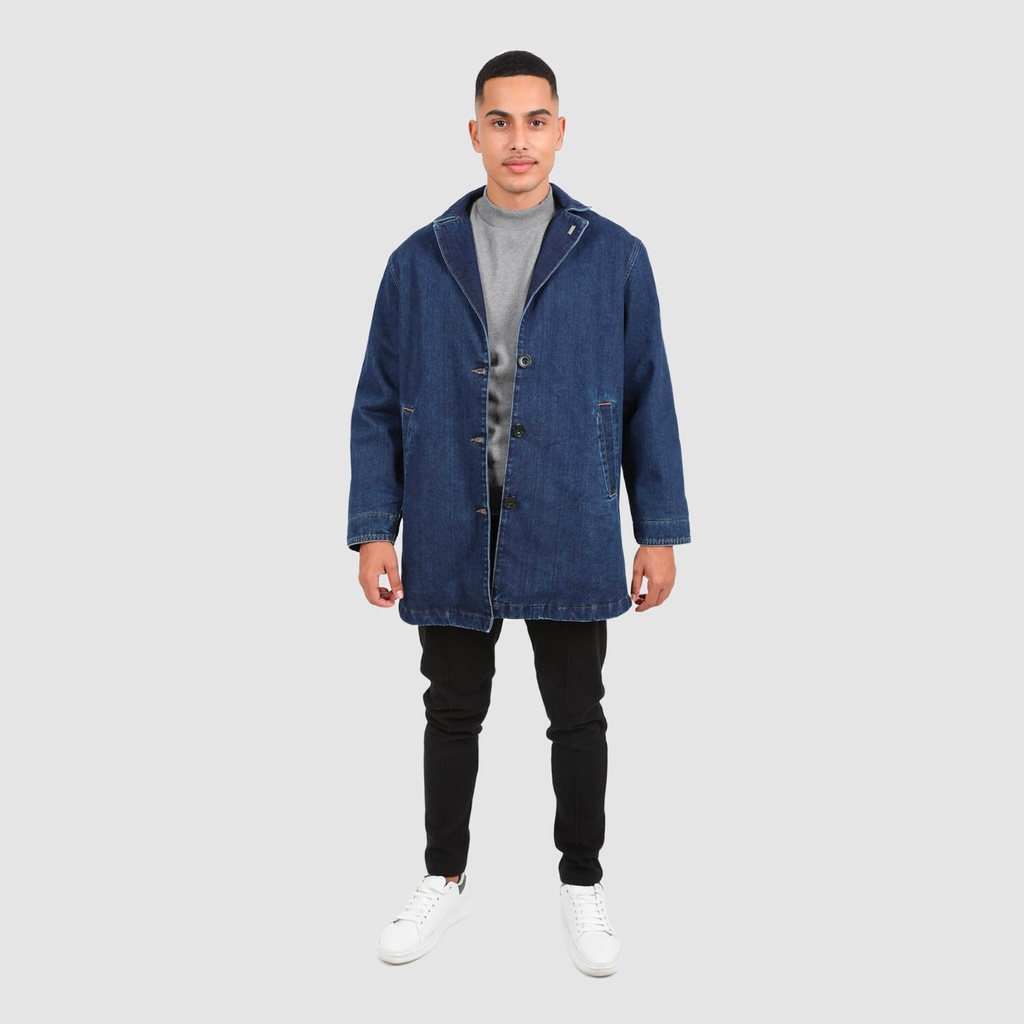 Manteau unisexe en jeans- MALEK