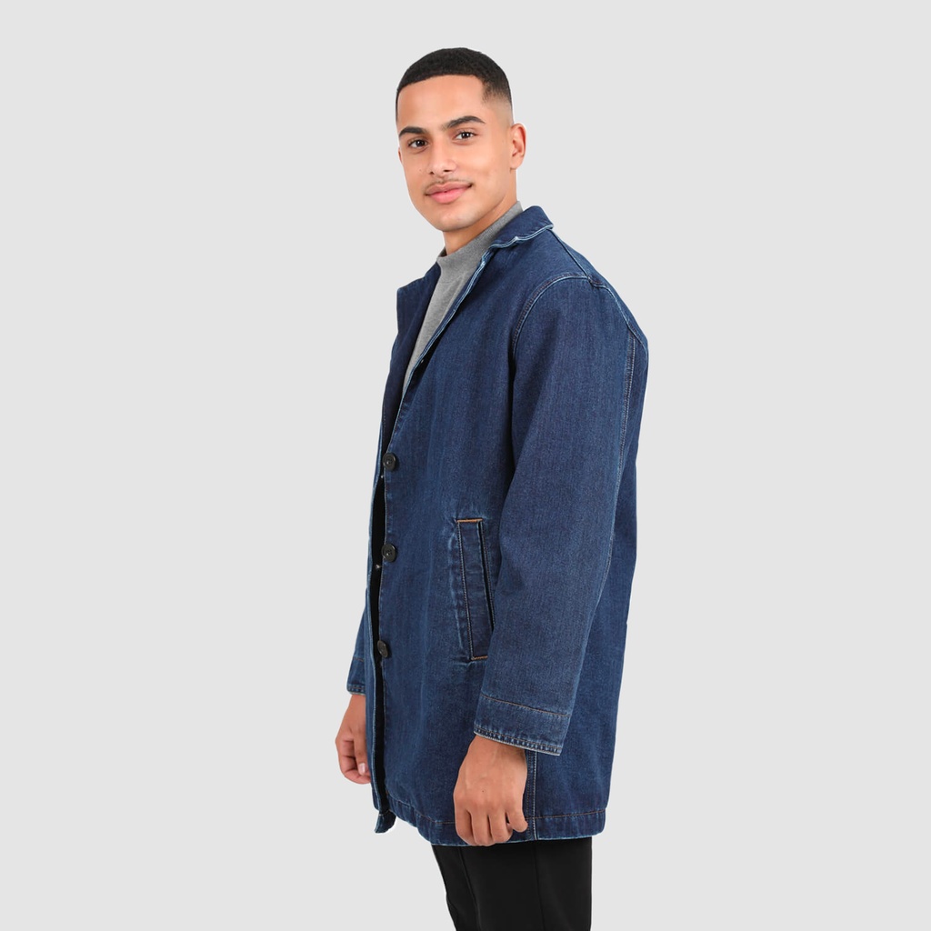 Manteau unisexe en jeans- MALEK