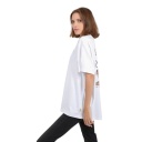 T-shirt unisexe manches courtes oversized  ليلة و فراڨها- صباح