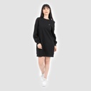 Robe sweat femme avec broderie