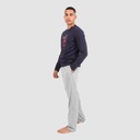 Pyjama homme manches longues CHAUSSETTE DE NOEL