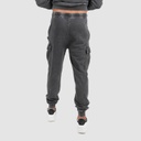 Jogger homme avec poches cargo délavé