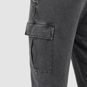 Jogger homme avec poches cargo délavé