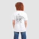 T-shirt unisexe manches courtes COLORIAGE EYES + 1 feutre textile gratuit