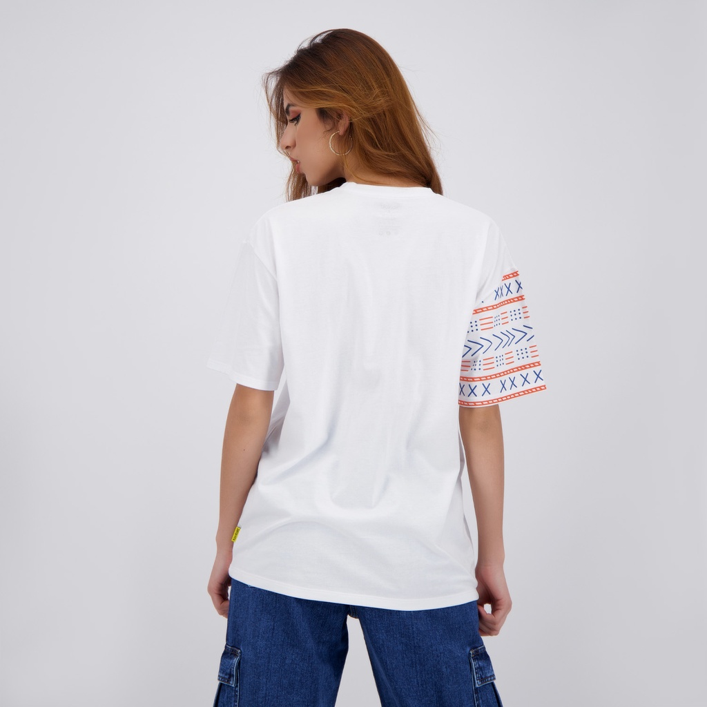 T-shirt oversized femme manches courtes MARGOUM SYMBOLS