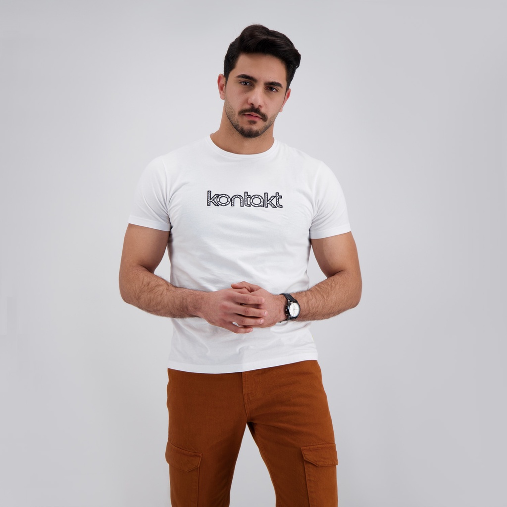 T-shirt unisexe manches courtes KONTAKT AJOUREE