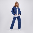 Workwear cropped jacket femme en jeans - WARD