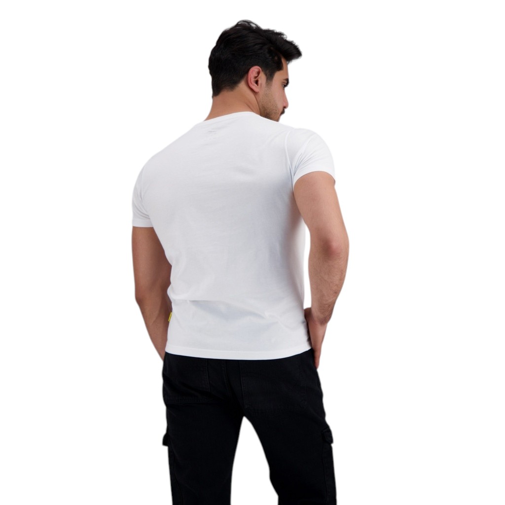 T-shirt homme manches courtes avec broderie