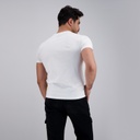 T-shirt homme manches courtes avec broderie