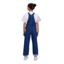 Salopette fille en jeans