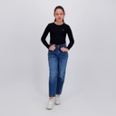 Mum fille en jeans