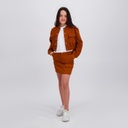 Workwear cropped jacket fille