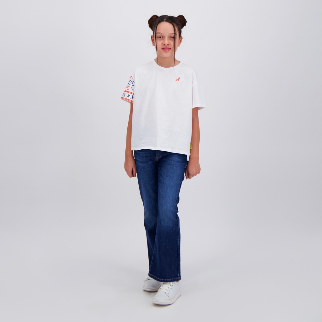 T-shirt oversized fille manches courtes MARGOUM