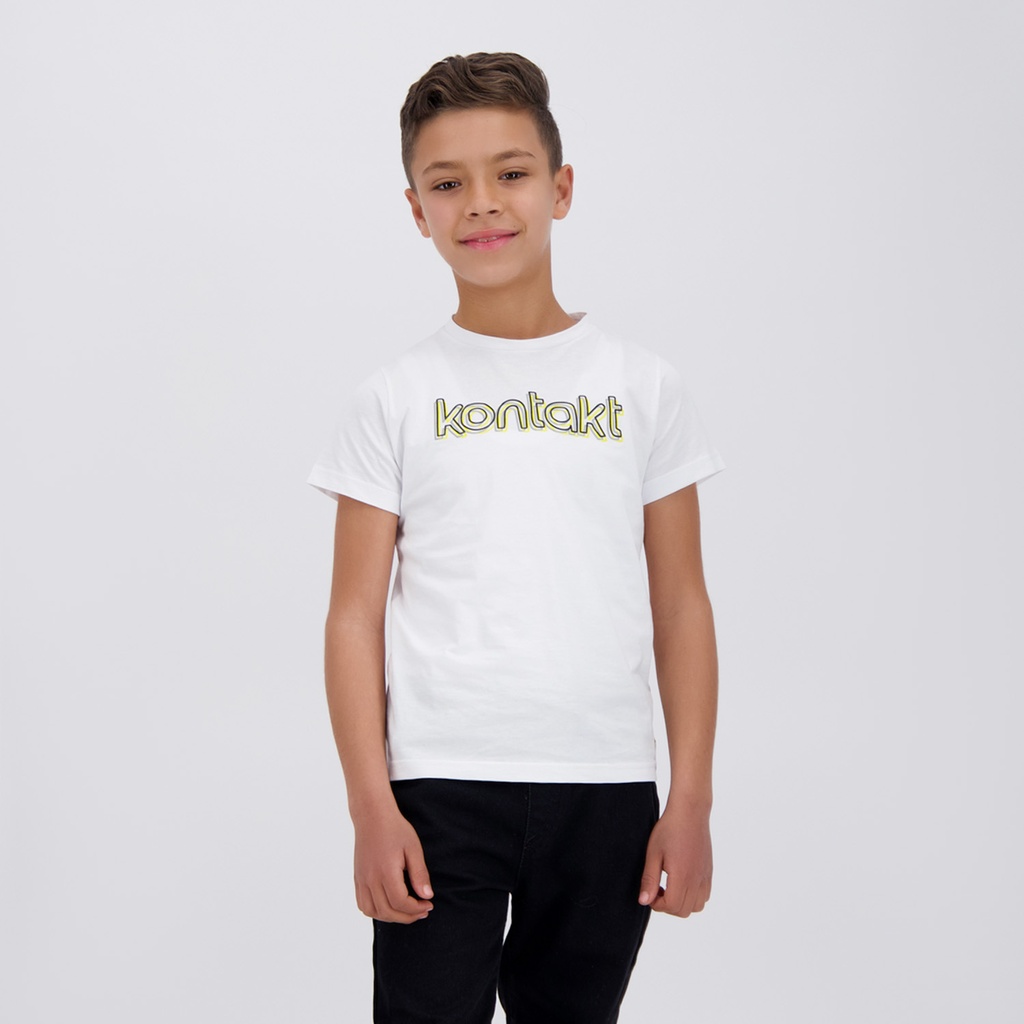 T-shirt unisexe enfant manches courtes KONTAKT CORDON