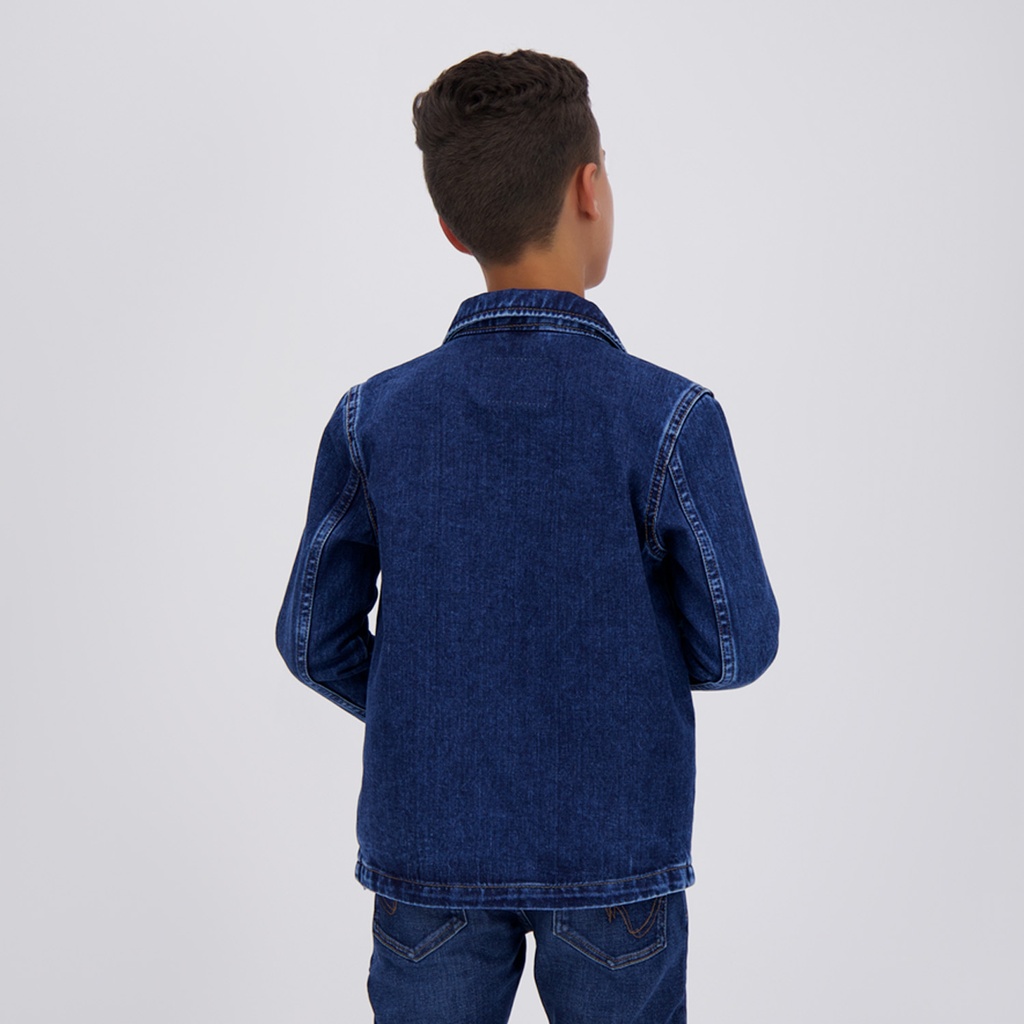 Workwear jacket garçon en jeans