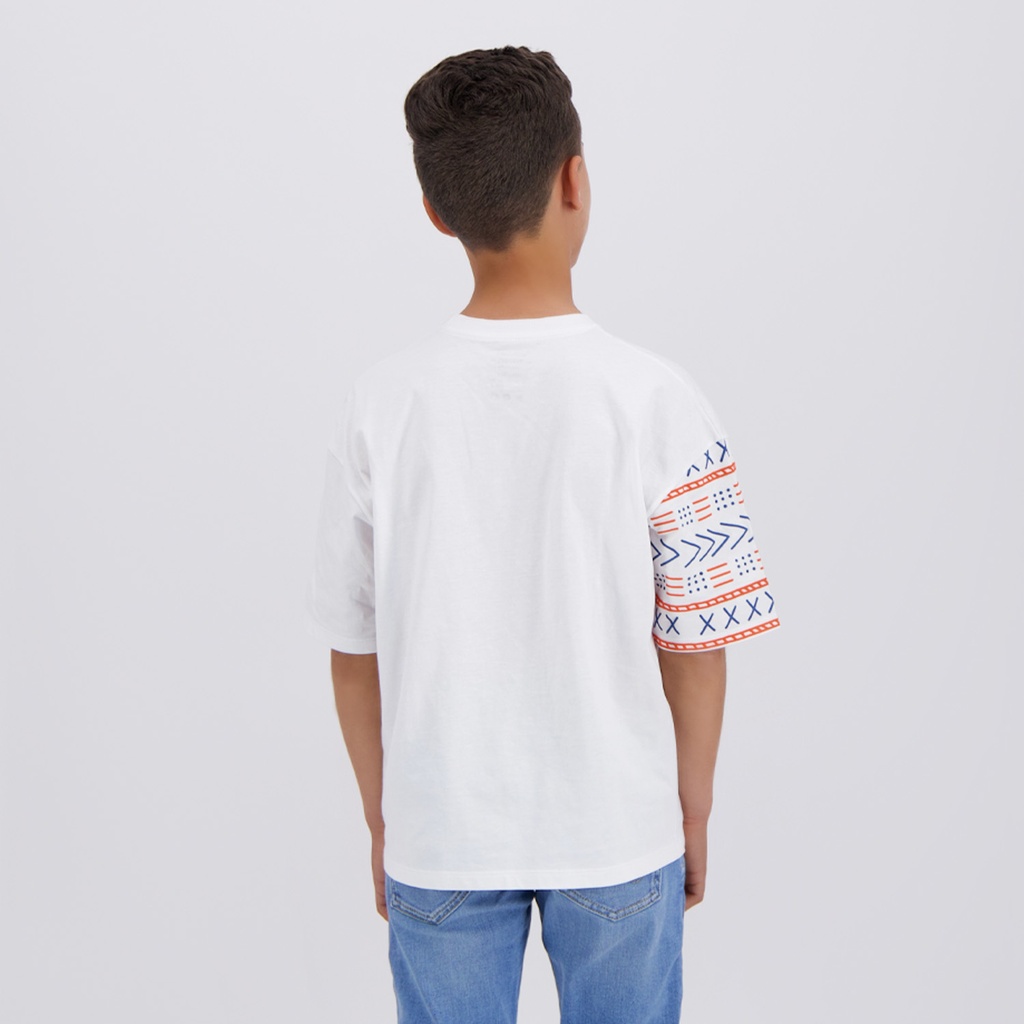 T-shirt oversized garçon manches courtes L'ENVERS DU MARGOUM