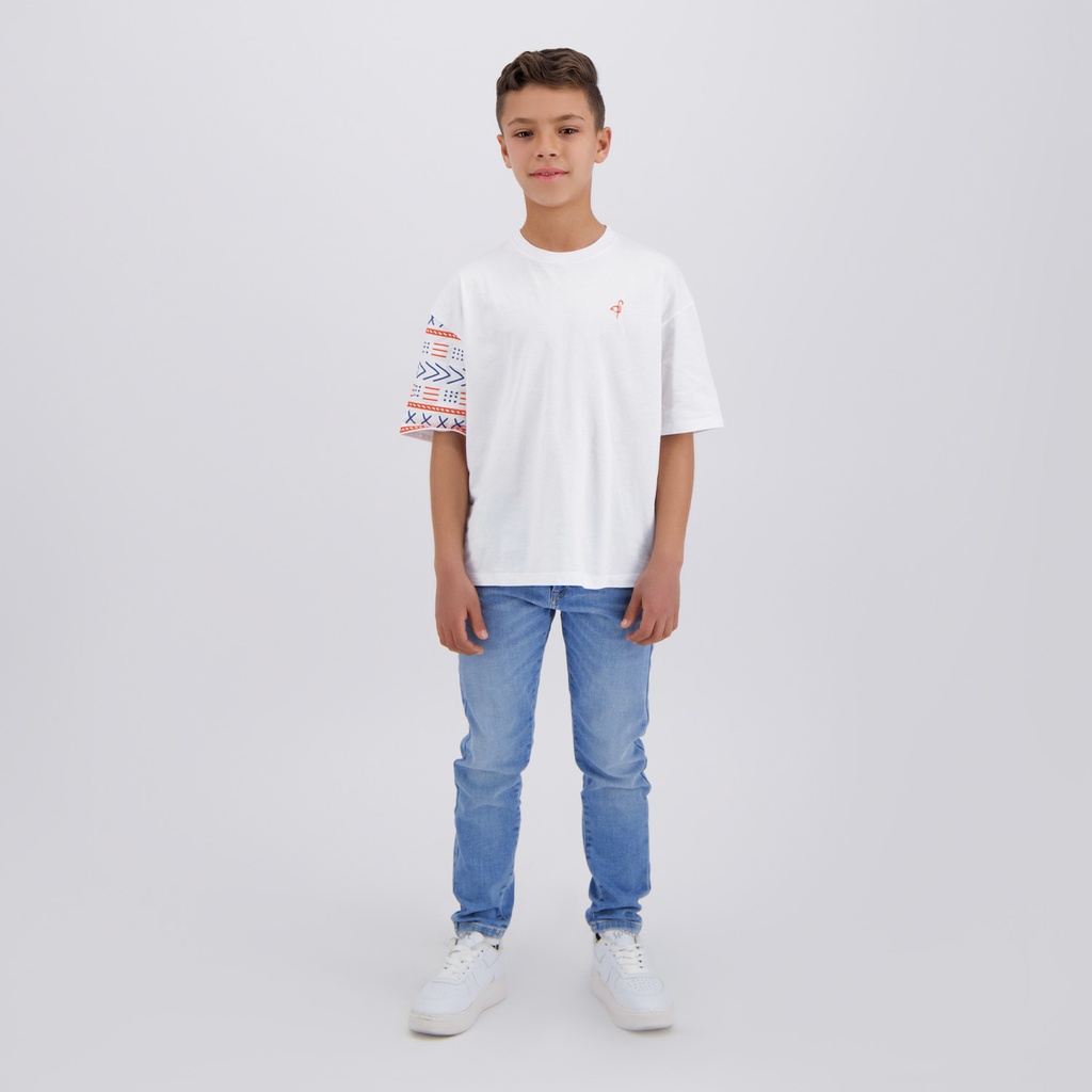 T-shirt oversized garçon manches courtes L'ENVERS DU MARGOUM