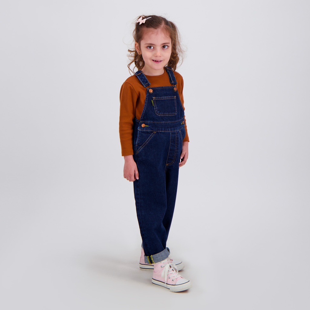 Salopette bébé en jeans