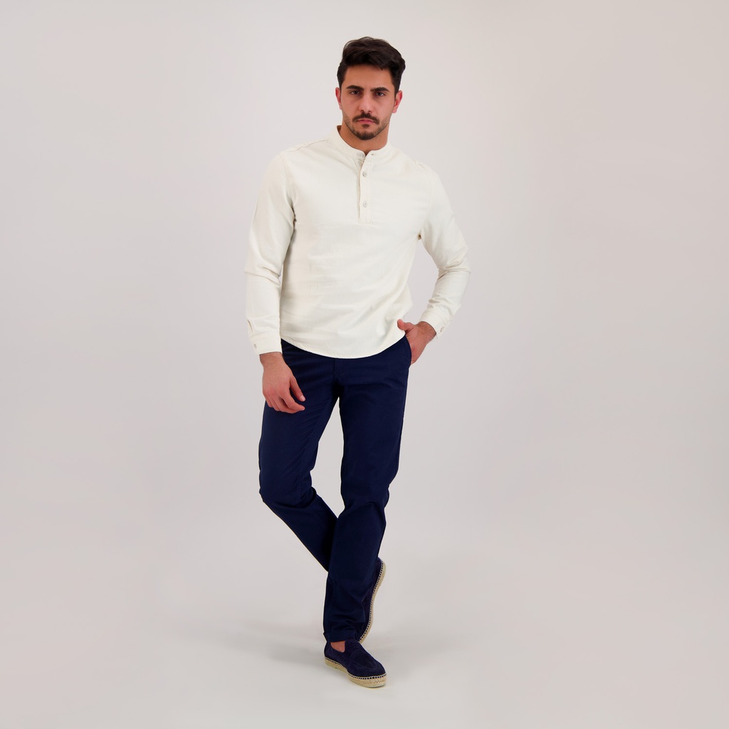 Chemise tunique homme en jeans - TAYSIR
