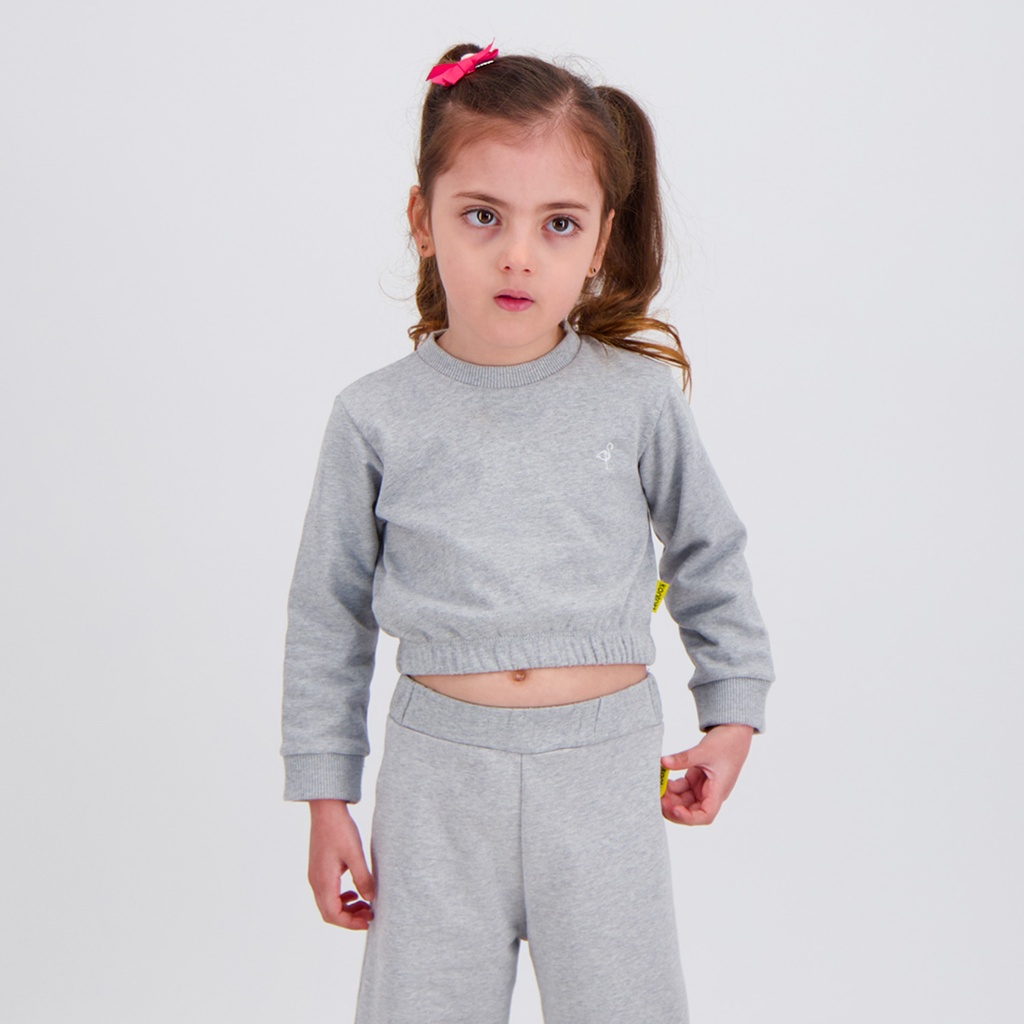 Sweat bébé fille manches longues