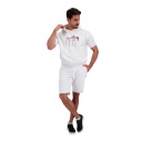 Short homme en molleton avec bord franc