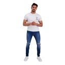 T-shirt unisexe manches courtes SAVE WATER SAVE LIFE