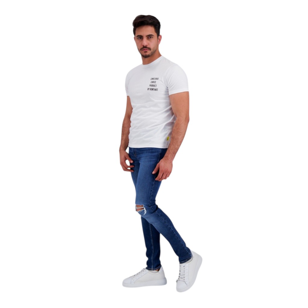 T-shirt unisexe manches courtes SAVE WATER SAVE LIFE