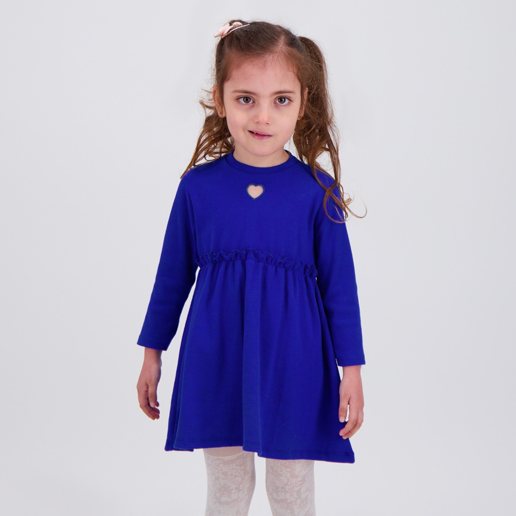 Robe bébé fille avec cut out cœur